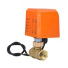 DN15 2 Way 2 Wire Electrical Ball Valve Normally Open
