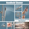 Aolemi Outdoor Shower Faucet SUS304 Shower Fixture Combo Set Stainless