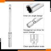 HARFINGTON 1/4" Power Nut Driver Drill Bit 7mm Metric Hex