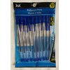 Jot Clear Ball-point Pens with Blue Ink, 10-ct. Pack