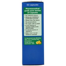 Vitabiotics Ultra Vitabiotics Ultra Cod Liver Oil - 60 Capsules