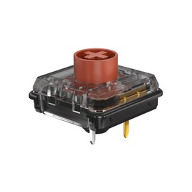 Kailh Low Profile Mechanical Keyboard Switch Choc V2 Low Profile Keystem DIY MX Switch Tactile Click Linear (70pcs, Brown)