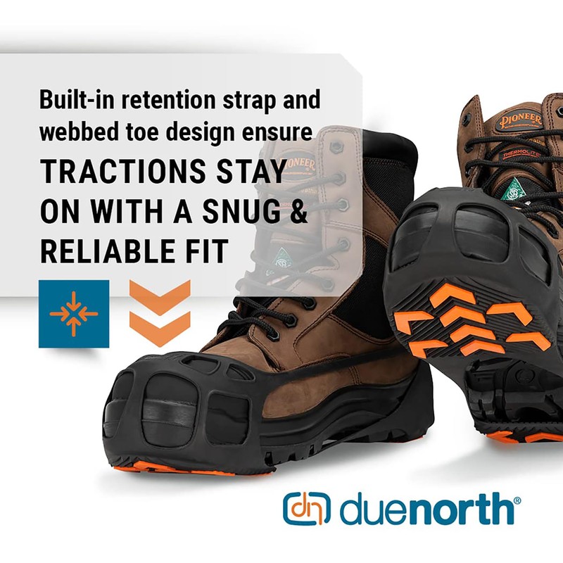 Due North GripPro Spikeless Ice Cleats - Perfect for Transitioning