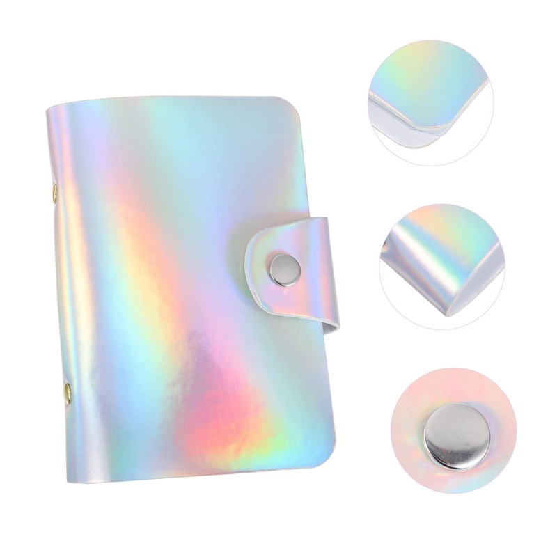 Outanaya Nail Art Stamping Plate Storage Bag Multifunctional Pouch for