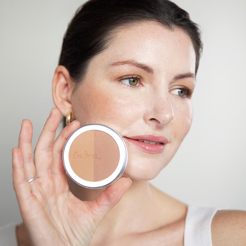 Ere Perez Rice Powder Blush & Bronzer, Brooklyn 9g