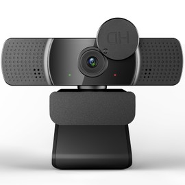 YIMONA Webcam for PC with Microphone - 2K FHD Webcam with Privacy Cover & Webcam Mounts, Plug and Play USB Web Camera for Desktop & Laptop Conference, Zoom, Skype, Facetime, Windows, Linux, and macOS