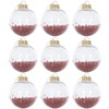 Mr Crimbo 9 Pack Shaker Christmas Tree Baubles Ornaments Decorations