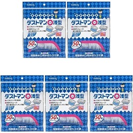 Kittinto-san [Bulk Purchase] Dustman ○ (Maru), Shallow Type (50 Sheets) [5 Pieces]