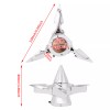 YHMTIVTU Chrome Spun Blade Front Axle Cap Nut Covers For