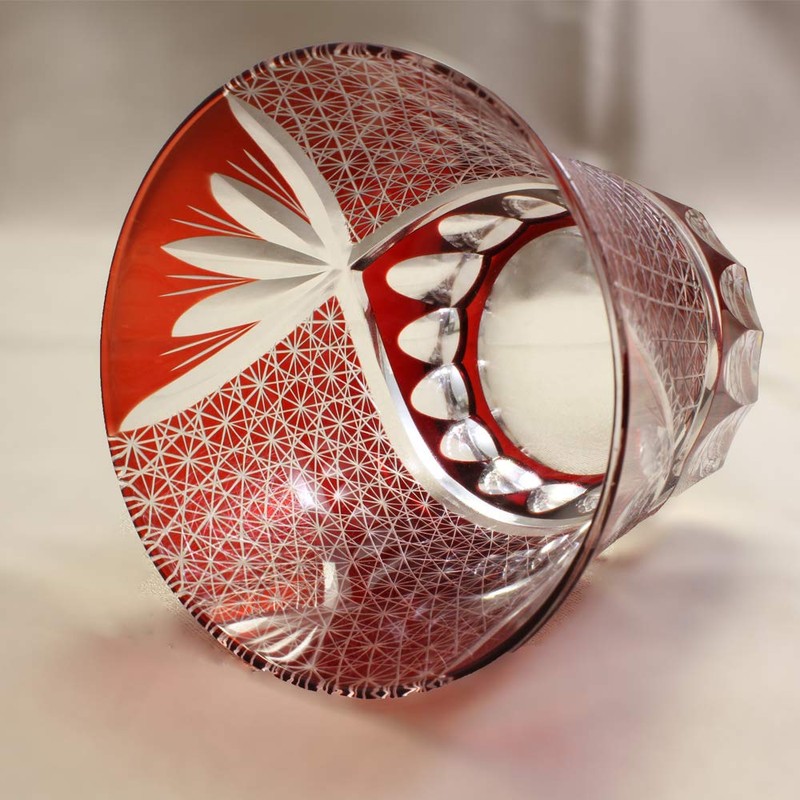 Narumi GW6053-2230 Pair Glassware, Black & Red, 9.1 fl oz