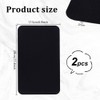 PH PandaHall 2pcs Inserts for Ita Bag, 11.4x6.9 inch Black