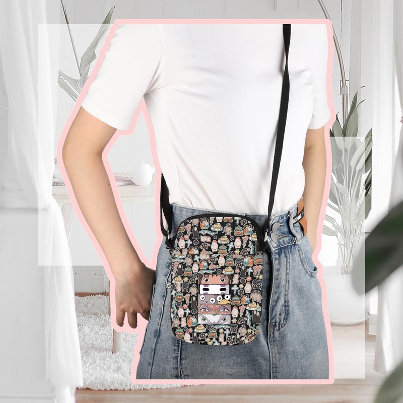 Anime Inspired Crossbody Bag Anime Lover Gift Sp Away Fans