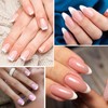 Guduling 1620 Pcs French Tip Stickers Guide,Self-Adhesive French Manicure Strips,4