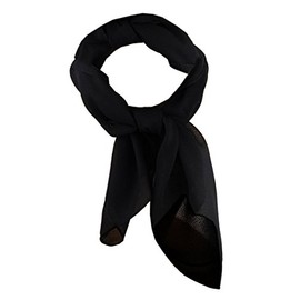 TigerTie Ladies’ Chiffon Neckerchief, Various Colours, Size 50 cm x 50 cm – Neckerchief Scarf -