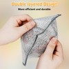 UFOGIFF Extra-Large Size Multipurpose Wire Dishwashing Rag,Non Scratch Wire Dishcloth,
