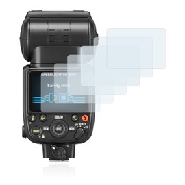Savvies Screen Protectors for Nikon SB-5000 Ultra Transparent Pack of 6