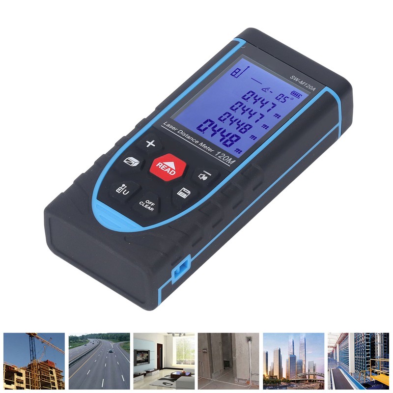 Digital Laser Distance Meter High Accuracy Handheld Infrared Range Finder