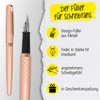 Online Eleganza Diamond Rose Gold Writing Set - Includes Ballpoint