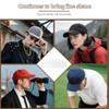 12 Pcs White Felt Hat Sweat Liner Sports Sweat Protector