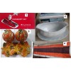 Select Rogers Cranberry Set, Gravy Boat /Tray, Pumpkin Salt Pepper,