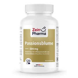 Zein Pharma Passion Flower, 500mg - 120 caps