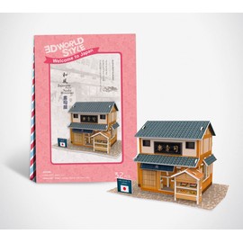 3D立体パズル 3D World Style Series 寿司屋 W3104h