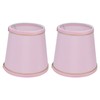 2PCS European Style E14 Lamp Shade Pink Lampshade for Chandelier