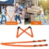 4PCS Forklift Lifting Moving Strap Furniture Transport Belt Shoulder Forearm