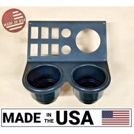 StreetRays [SR] Dash Mount Stereo Boss Radio Switches Drink Holder for Honda Pioneer 1000