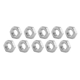 Allstar Performance ALL18275-10 3/8"-24 LH Aluminum Jam Nuts