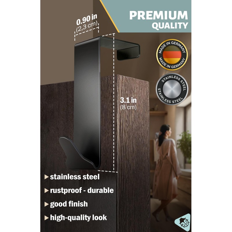 Menz Over Door Hanger – 1 1/2" Door Thickness -