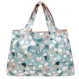 Bolsa de la compra reutilizable de nailon grande y duradera (golosinas de verano)