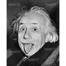 Albert Einstein 8x10 Photo