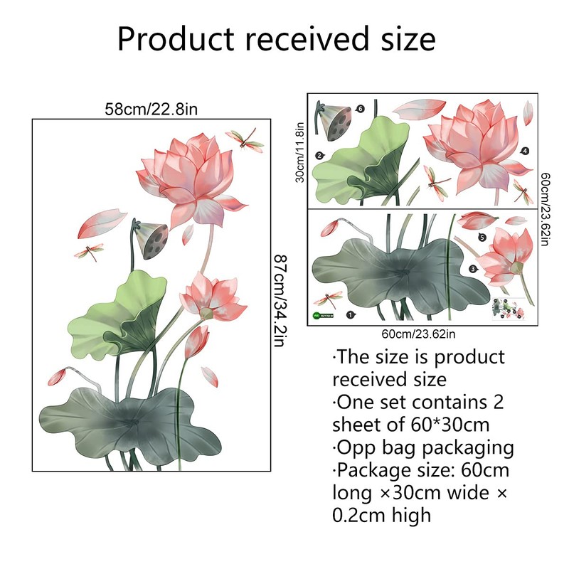 Condessacity ウォールステッカー おしゃれ 北欧 植物 木 花 壁ウォールステッカー 猫 緑