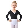boruizhen Maglioncino da Balletto Cotone Top da Danza Classica Manica