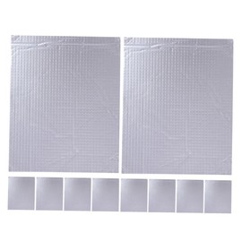 Operitacx Car Insulation Pad 10 Pcs Soundproofing Mats for Vehicle Automotive Sound Deadener Door Sound Proofing