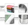 Magnetic Measuring Cups and Spoons Set of 16 Includes Stainless