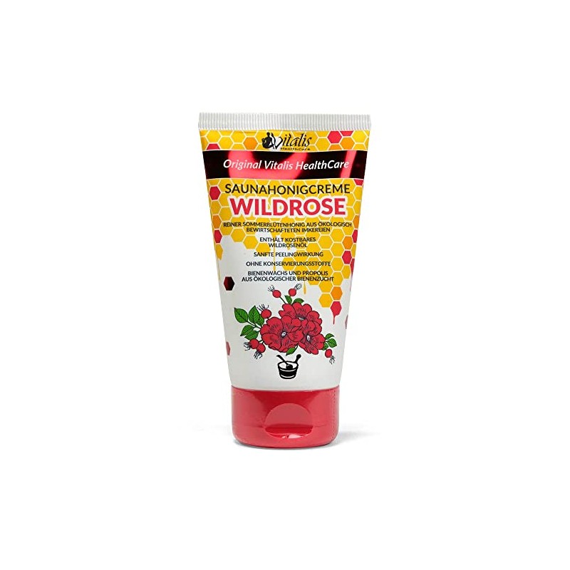 Finnsa Vitalis Saunahonig-Creme 150 g, Wildrose