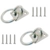 Wvkzuc 2 Set Heavy Duty Hanger Hook Hammock Wall Mount