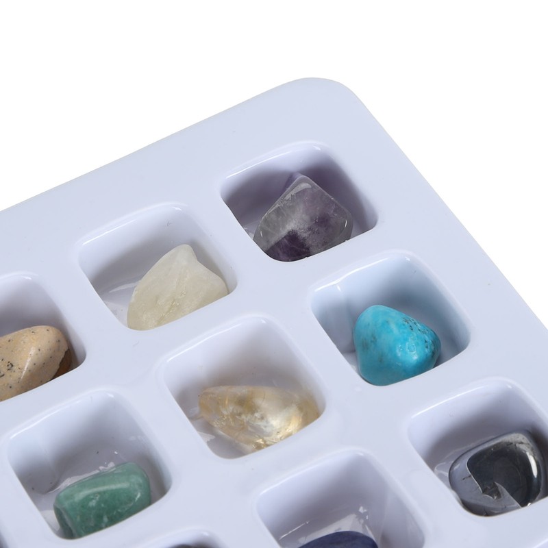 20pcs Rock Stone Colletction Kit for Boys Girls Exquisite Science