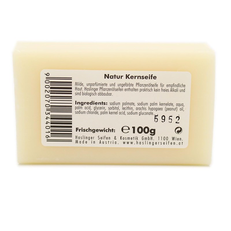 Haslinger Natural Core Soap 100 g