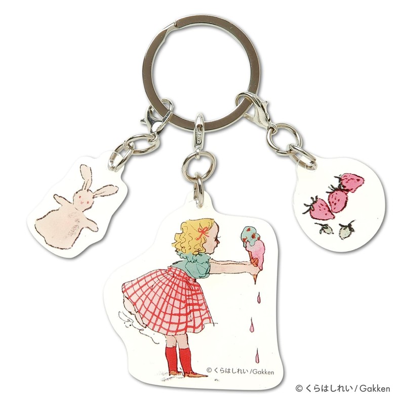 Gakken Stayful Kurashirei Acrylic Key Holder, Ice G08056