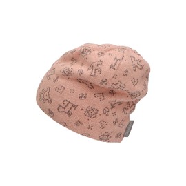 Sterntaler Girls Slouch Beanie Toy Hat, pink