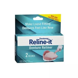 D.O.C. Reline-It Denture Reliners  2 each By Kendall