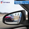 TOP-MAX Driver Side Mirror Glass Compatible with Toyota Camry 2012-2017,