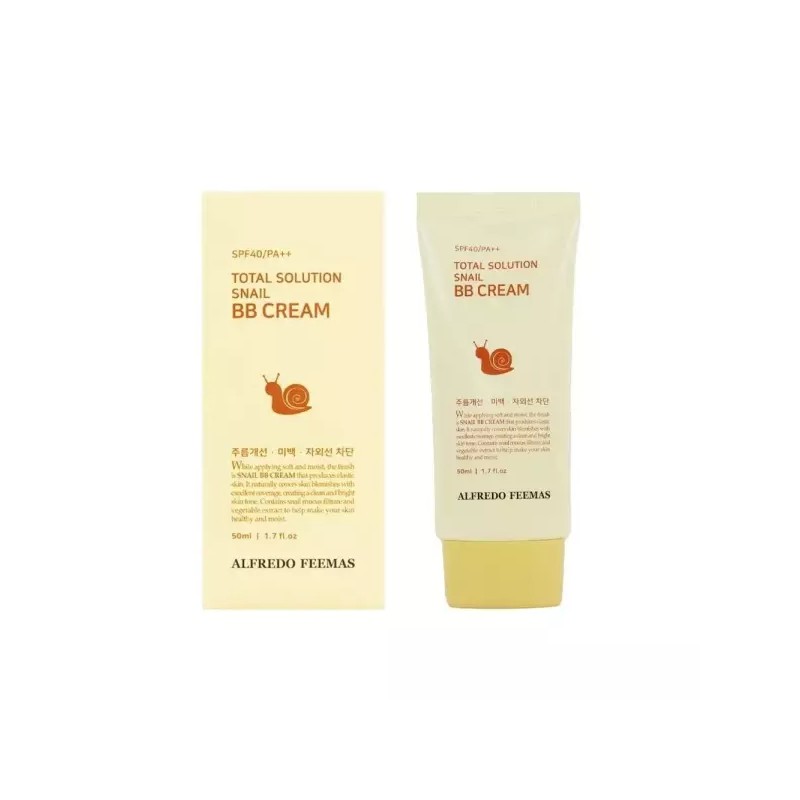 Mido Cosmetics 기초화장 알프레도 휘마스 토탈 솔루션 스네일 비비크림 50ml