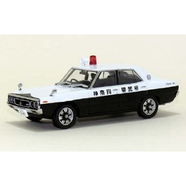 1/43 DISM GC110 Skyline (Yonmeri) 2000GT Early Type patrol car (Kanagawa Prefectural Police)