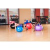 Black Mountain Products Static Strength Exercise Stability Ball with Pump,