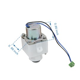 Lychee Light Solenoid Valve Urinal Flush Valve and Diaphragm Assembly Kit, Compatible with Toto Automatic Drain Flush Valve Repair Accessories, Green plug