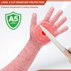 sourcing map Cut Resistant Sleeves with Gloves, 17 Inch Arm